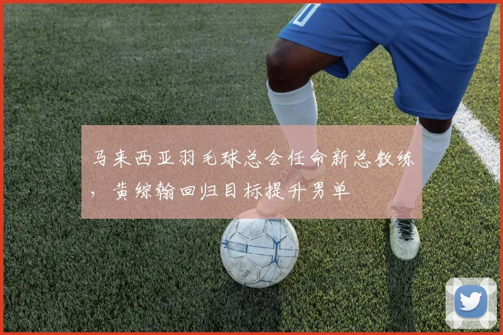 马来西亚羽毛球总会任命新总教练，黄综翰回归目标提升男单